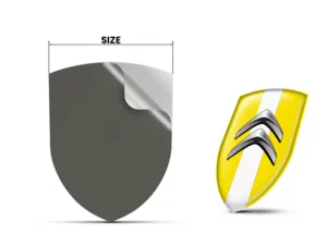 Citroen Pegatinas En Relieve Duraderas Premium Máximo 